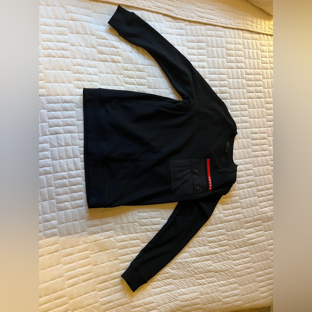 Black prada sweater